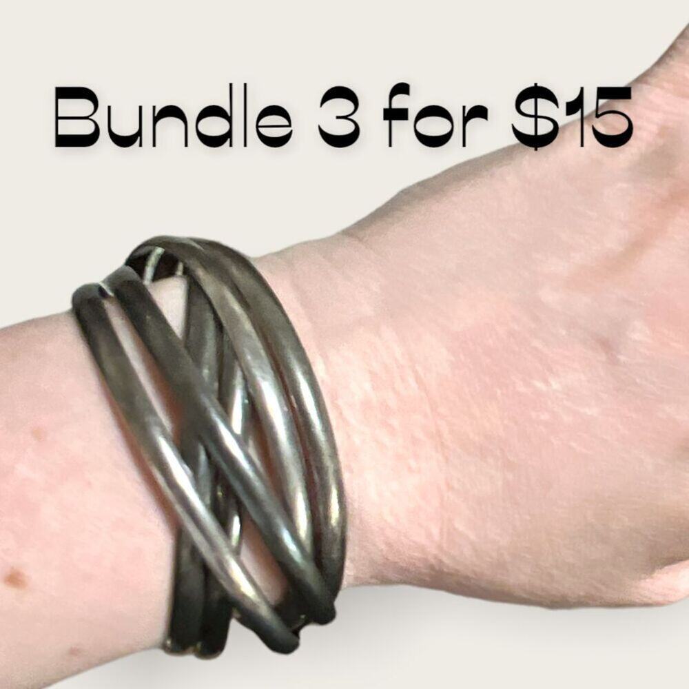 Bundle Sale 3 for $15 |  Linked Bracelet Set of 6 READ